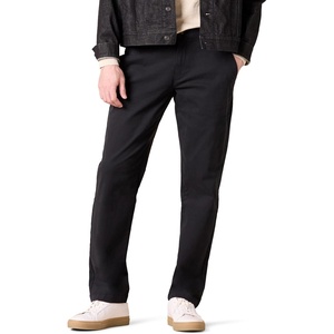 Amazon Essentials Men’s Straight-Fit Casual Stretch Chino Pant(Black)