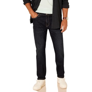 Amazon Essentials Mens Straight-Fit Stretch Jean(Dark Indigo Tie Dye)