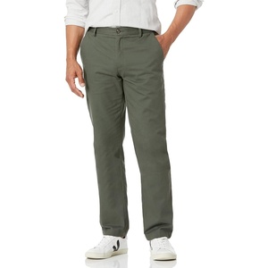 Amazon Essentials Men’s Straight-Fit Wrinkle-Resistant Flat-Front Chino Pant(Olive)