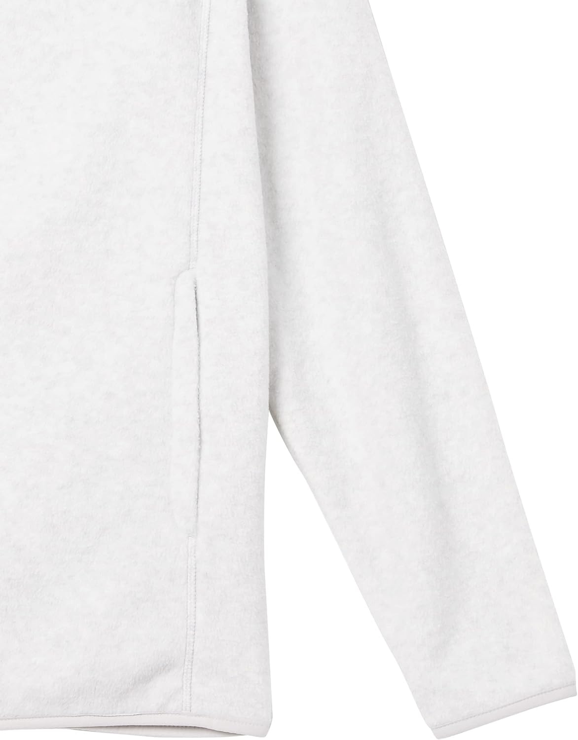 image:imageAmazon Essentials Mens FullZip Polar Fleece Jacket with Zippered Pockets for Cold Outdoor Weather Available in Big amp TallLight Grey Heather