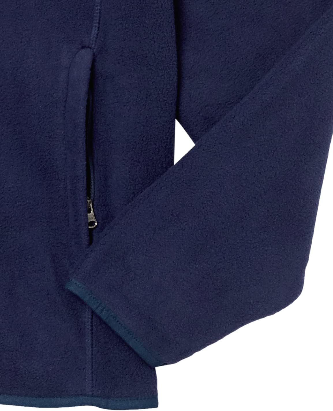 image:imageAmazon Essentials Mens FullZip Polar Fleece Jacket with Zippered Pockets for Cold Outdoor Weather Available in Big amp TallNavy