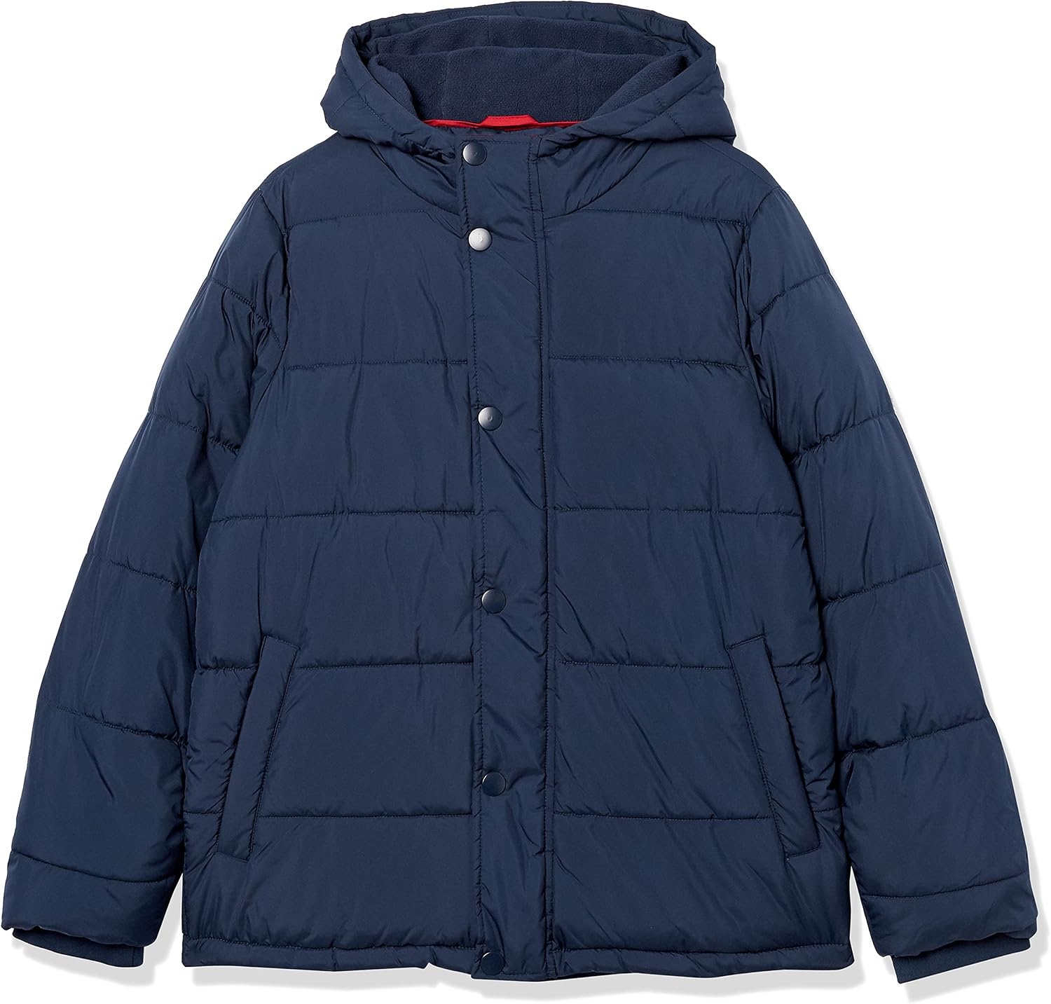 image:imageAmazon Essentials Mens Heavyweight Hooded Puffer CoatNavy