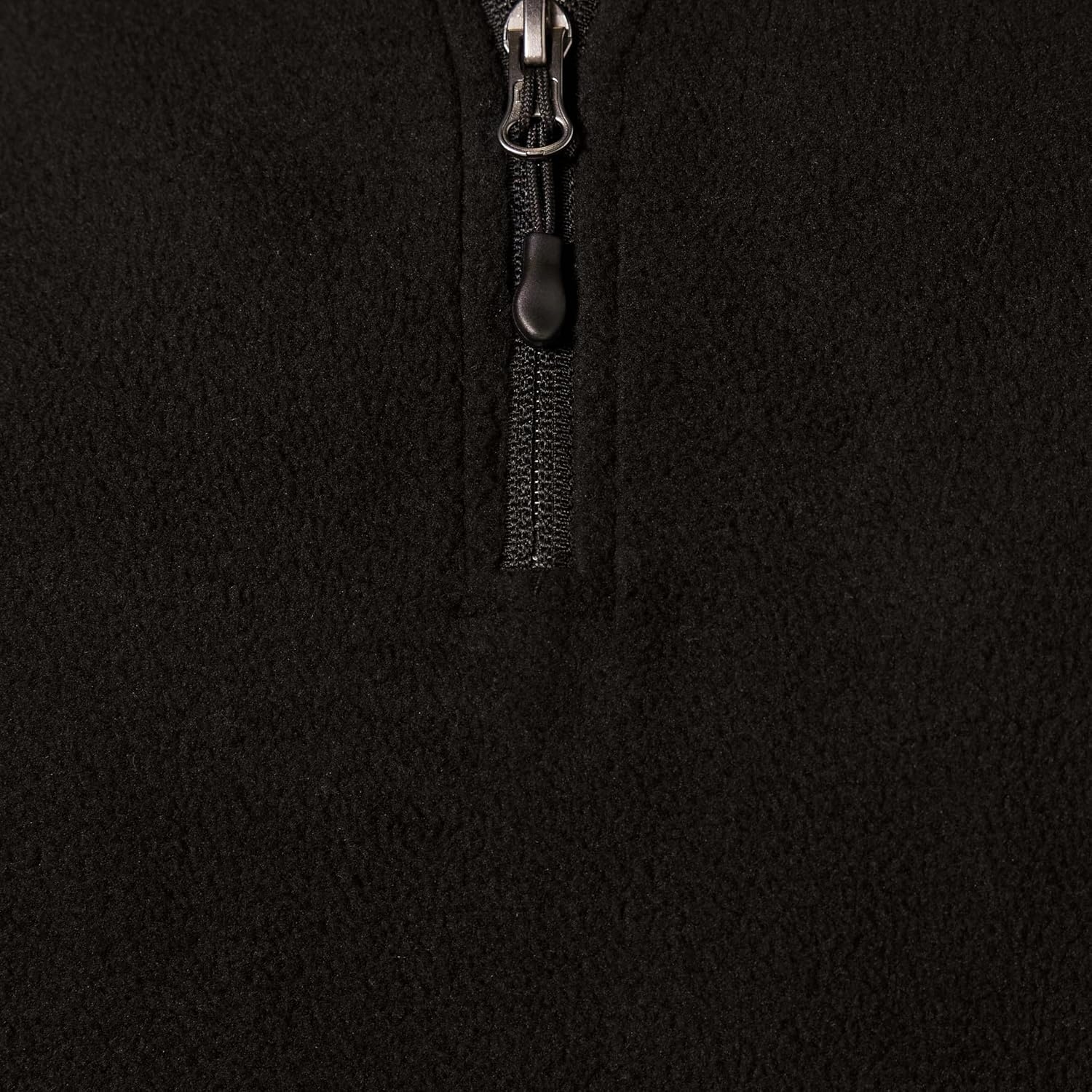 image:imageAmazon Essentials Mens Insulated Fleece Jacket QuarterZip Pullover for Cold WeatherBlack
