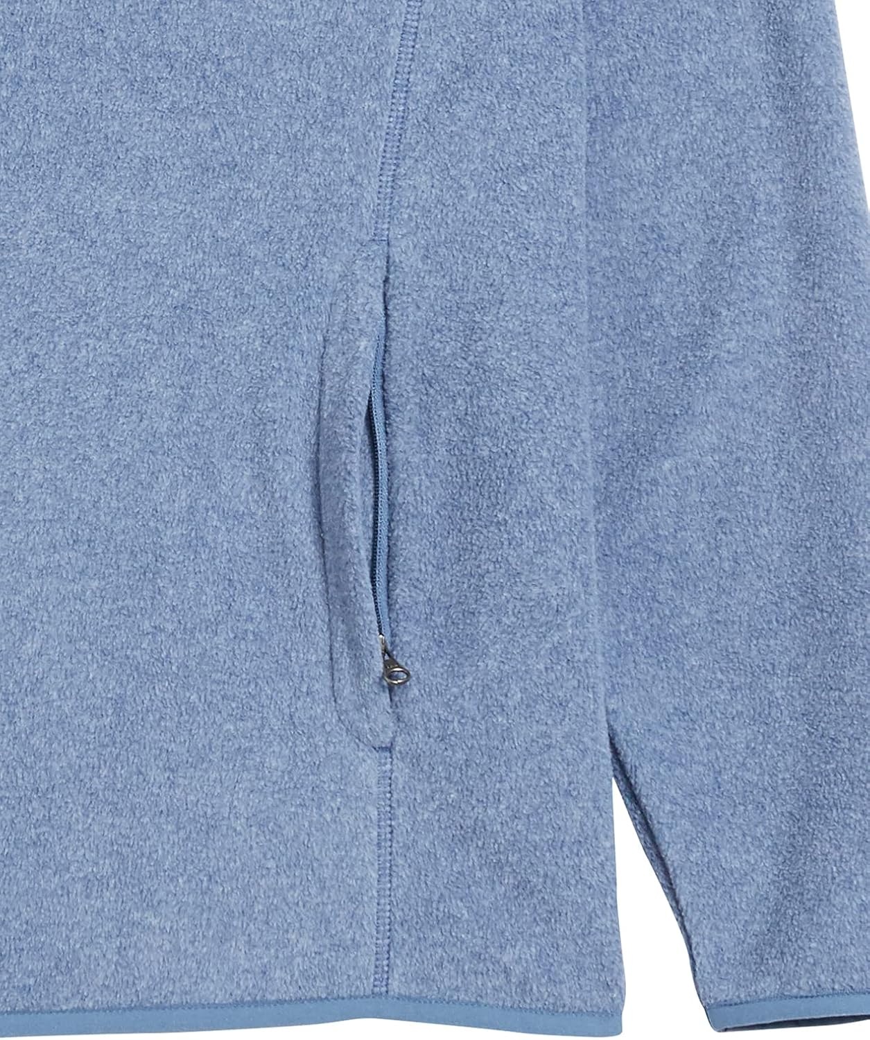 image:imageAmazon Essentials Mens Insulated Fleece Jacket QuarterZip Pullover for Cold WeatherBlue Heather