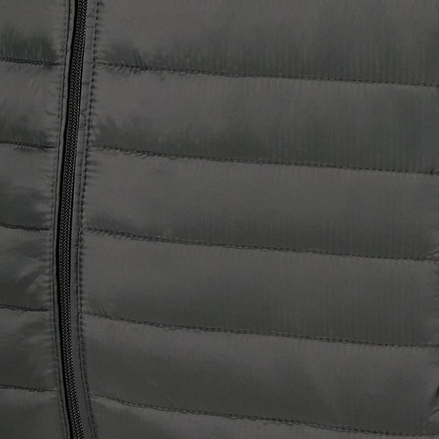 image:imageAmazon Essentials Mens Lightweight WaterResistant Packable Puffer VestDark Grey