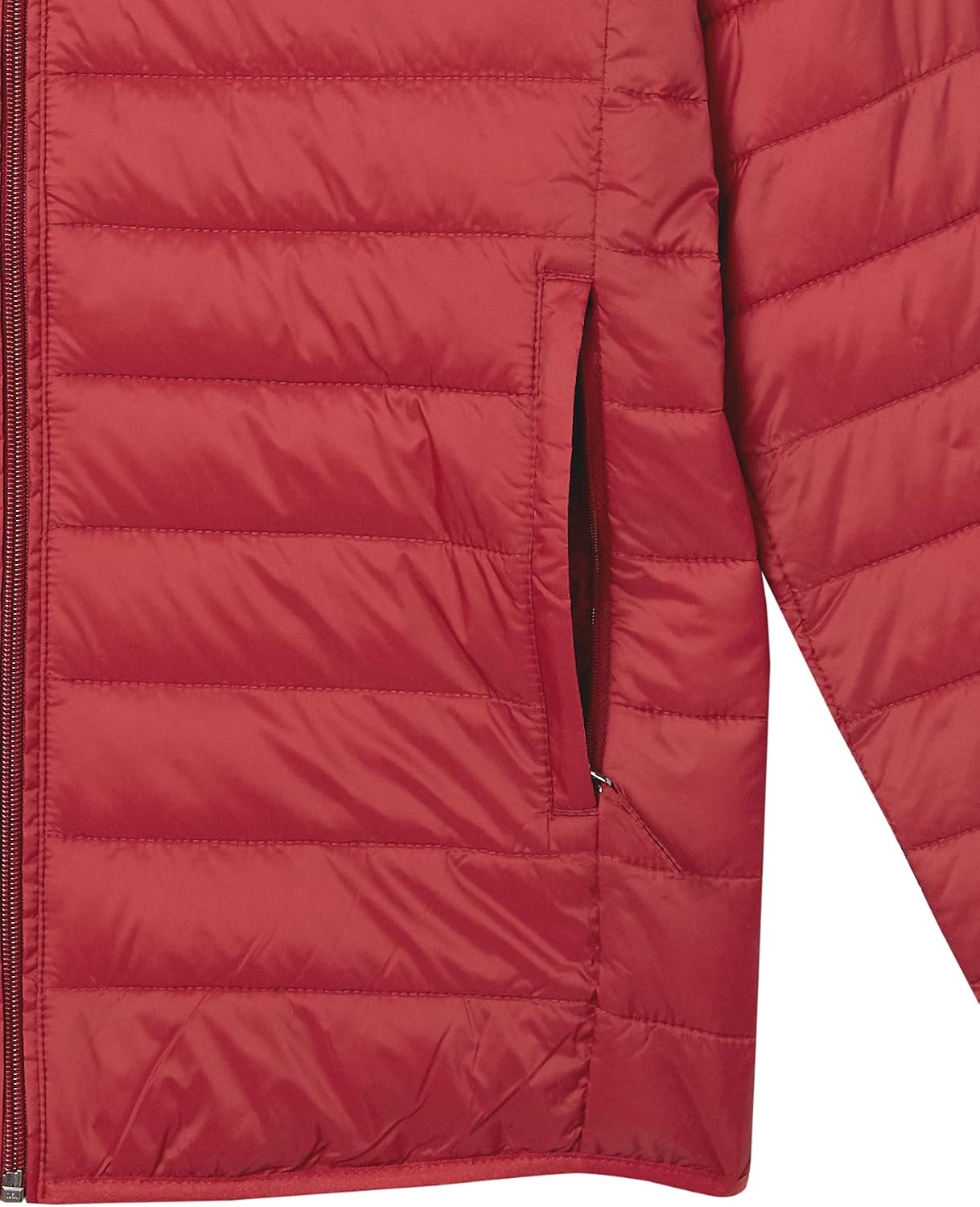 image:imageAmazon Essentials Mens Packable Lightweight WaterResistant Puffer Jacket Available in Big amp TallBrick Red