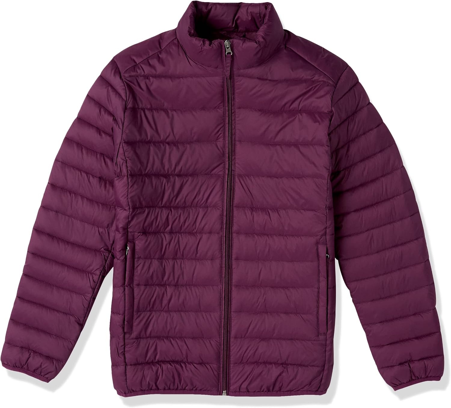 image:imageAmazon Essentials Mens Packable Lightweight WaterResistant Puffer Jacket Available in Big amp TallDark Purple