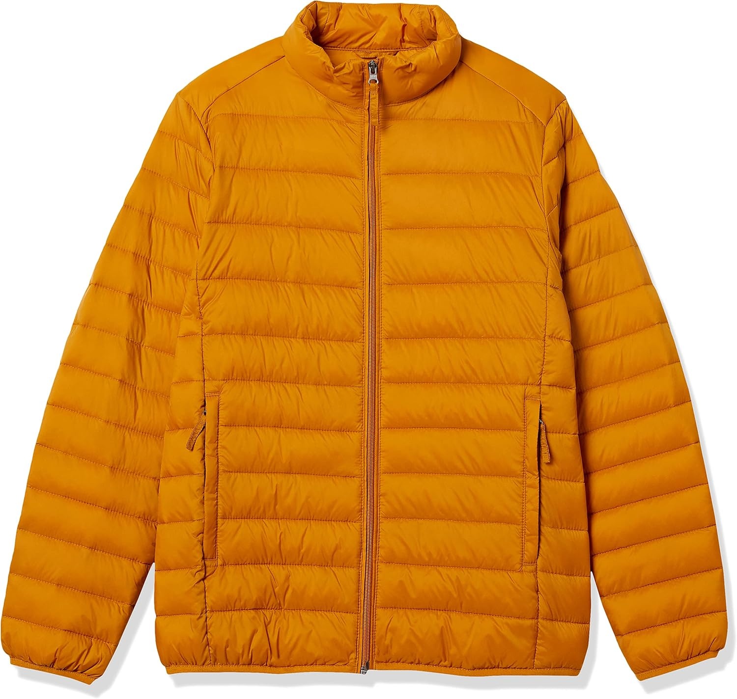 image:imageAmazon Essentials Mens Packable Lightweight WaterResistant Puffer Jacket Available in Big amp TallGolden Yellow