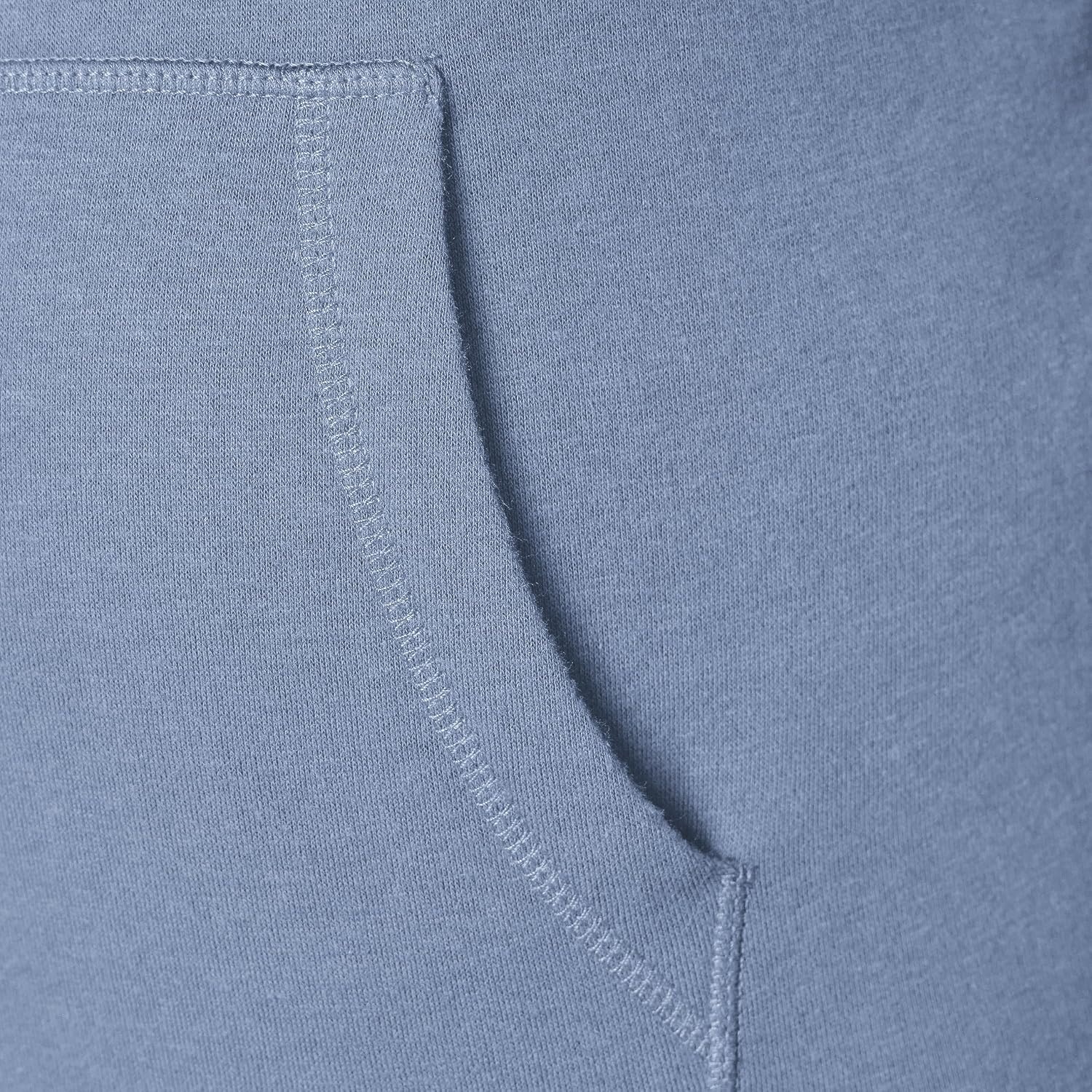 image:imageAmazon Essentials Mens Pullover Sweatshirt Hoodie Big amp Tall Options AvailableDenim Blue