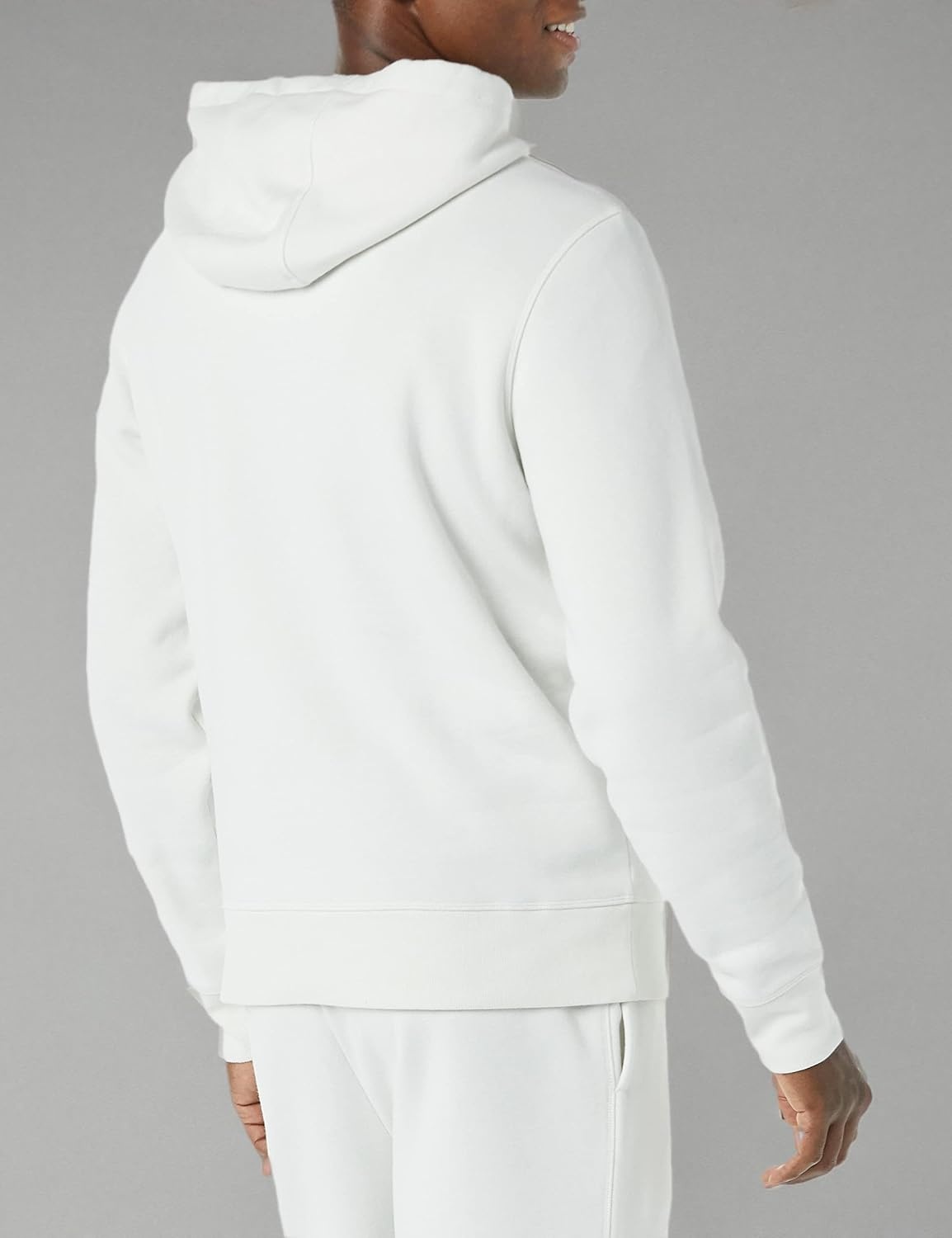 image:imageAmazon Essentials Mens Pullover Sweatshirt Hoodie Big amp Tall Options AvailableLight Grey