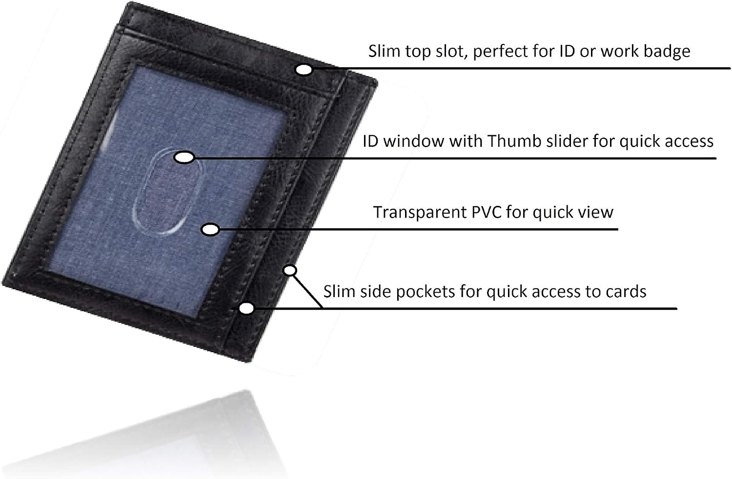 image:imageAmazon Essentials Mens Slim Card Carrier WalletBlack