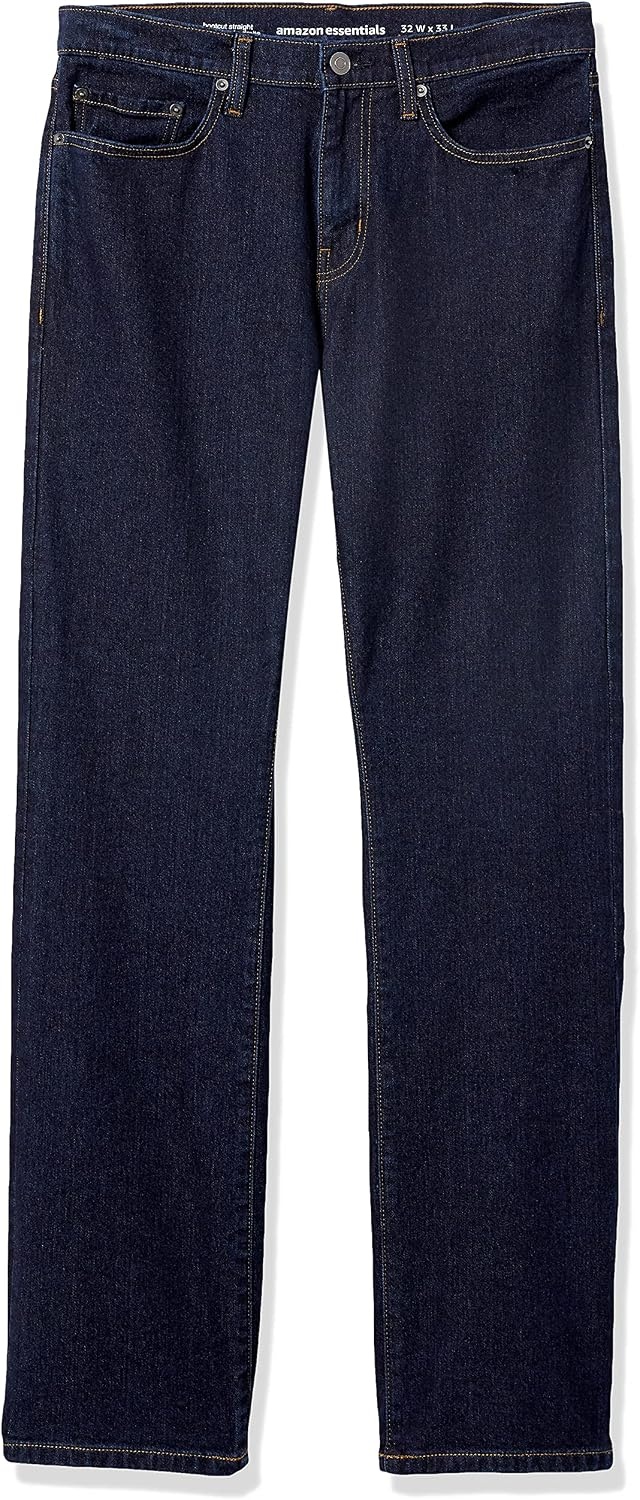 image:imageAmazon Essentials Mens StraightFit Bootcut Jean Discontinued ColorsRinse