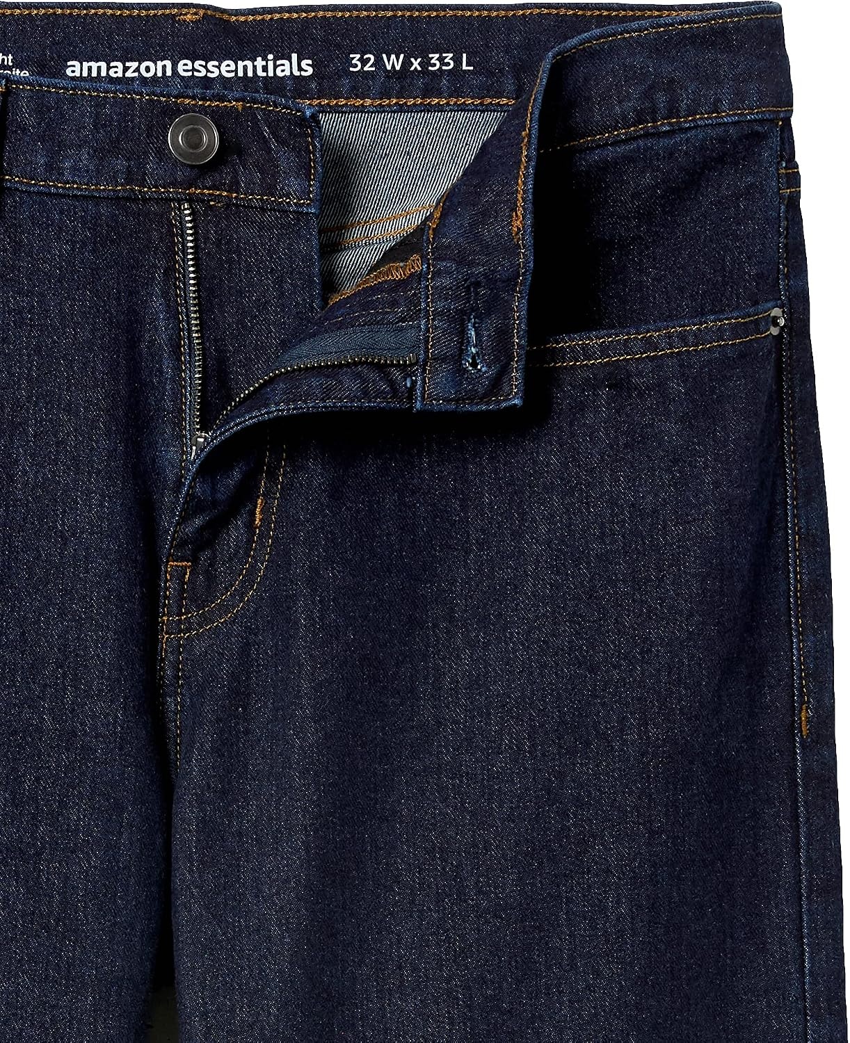 image:imageAmazon Essentials Mens StraightFit Bootcut Jean Discontinued ColorsRinse