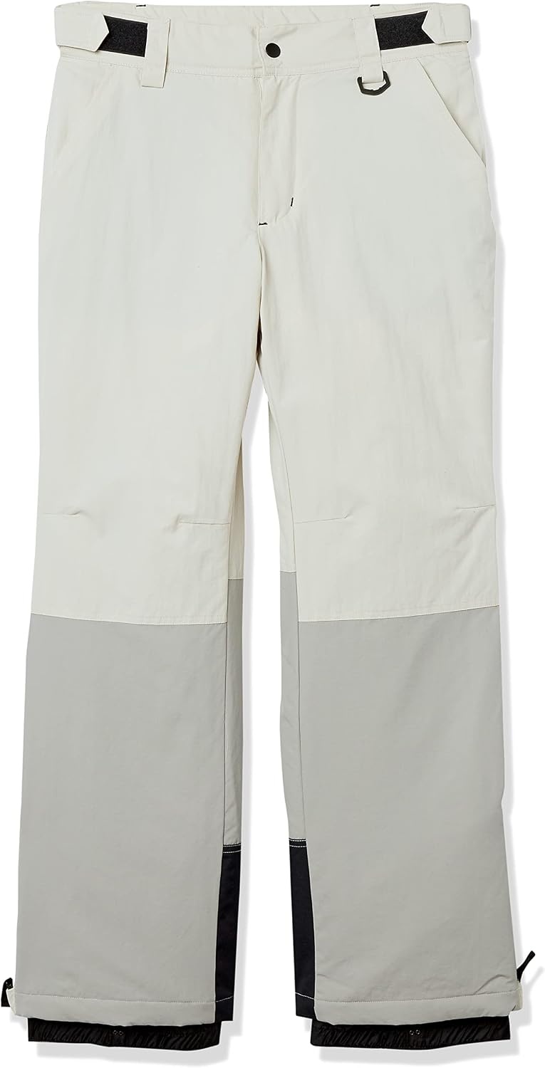 image:imageAmazon Essentials Mens WaterResistant Insulated Snowboard Ski Snow PantGrey Stone Color Block