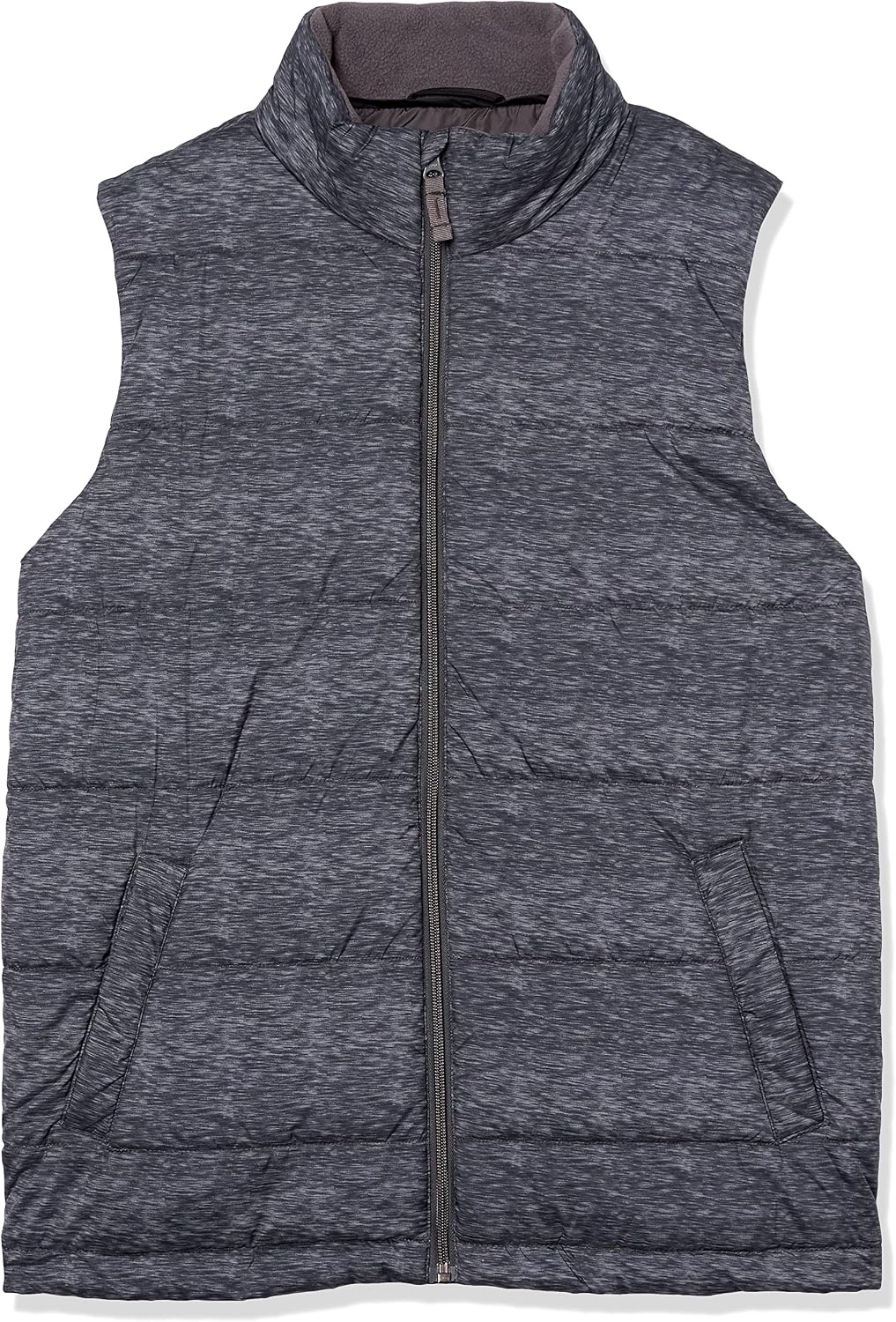 image:imageAmazon Essentials mens Midweight Puffer VestCharcoal Heather