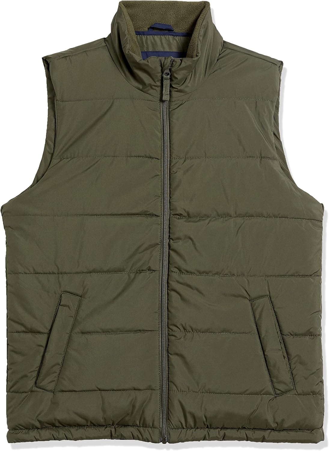 image:imageAmazon Essentials mens Midweight Puffer VestOlive