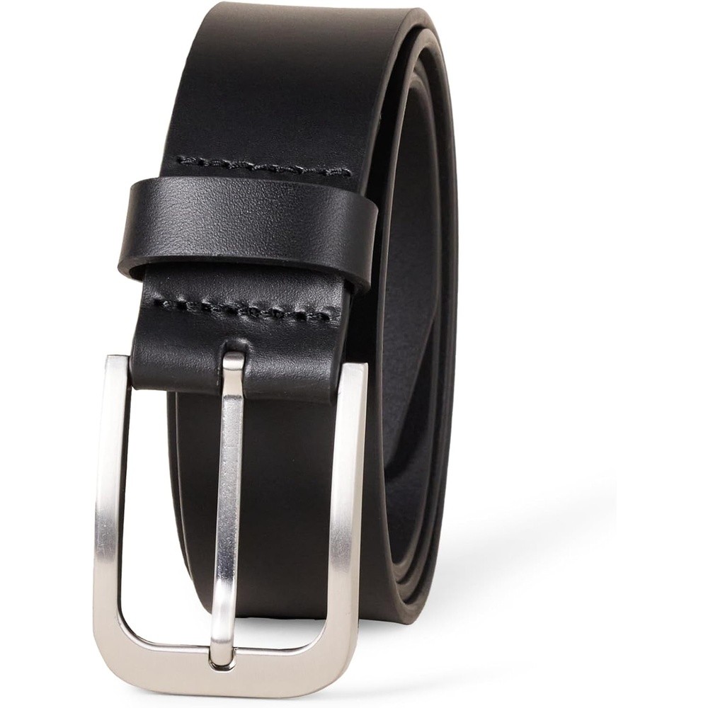 image:imageAmazon Essentials Mens Classic Jean Genuine Leather BeltBlack
