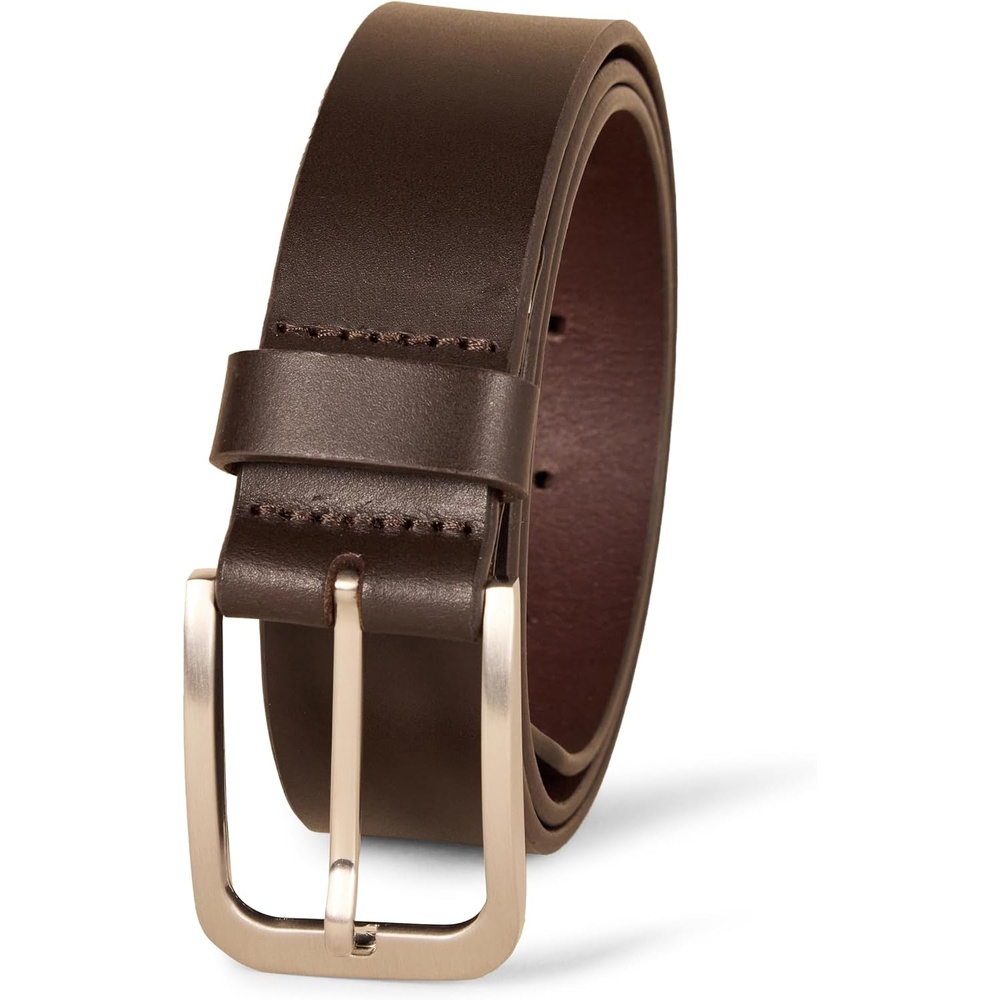 image:imageAmazon Essentials Mens Classic Jean Genuine Leather BeltBrown