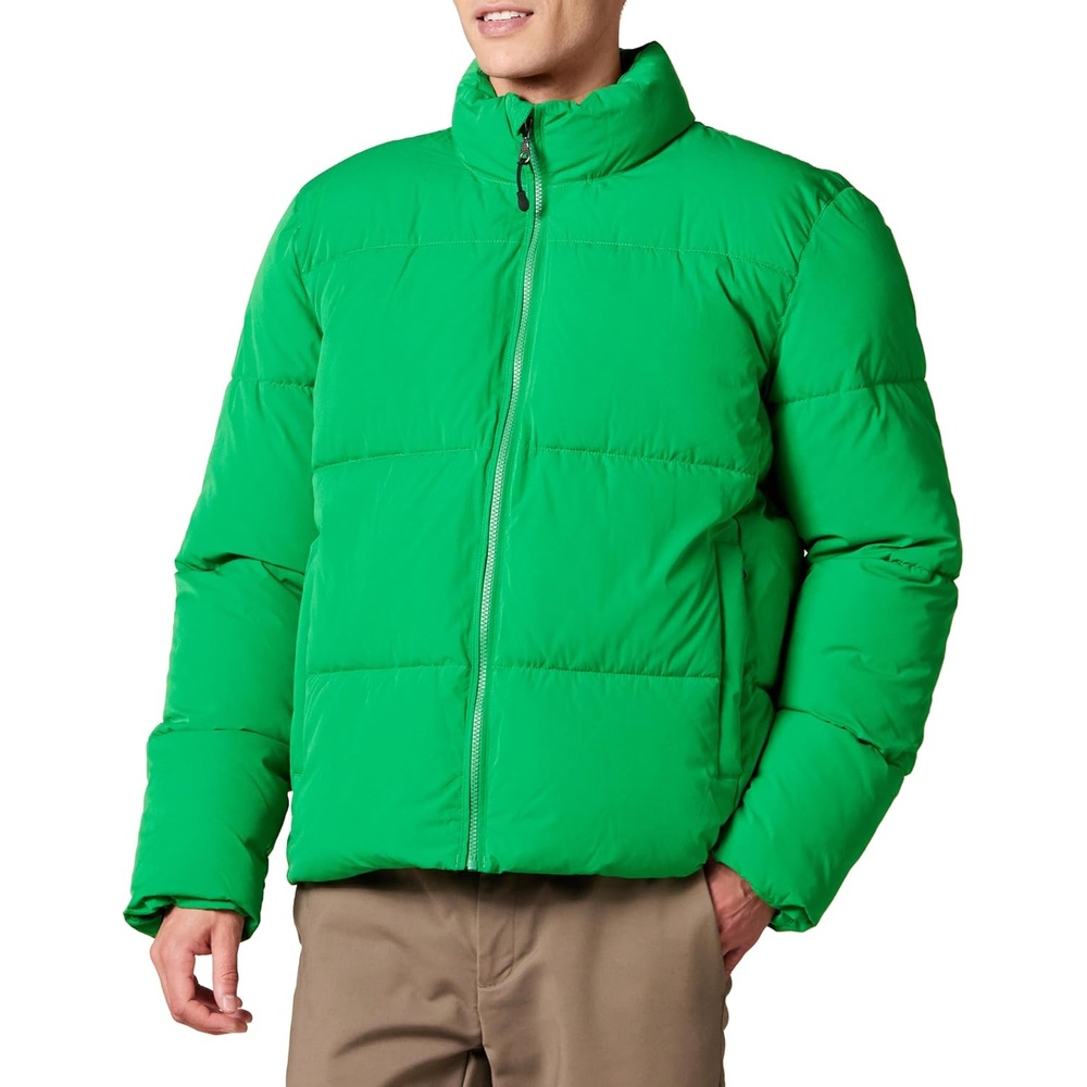 image:imageAmazon Essentials Mens Mock Neck Heavyweight Puffer Coat Available in Big amp TallGreen
