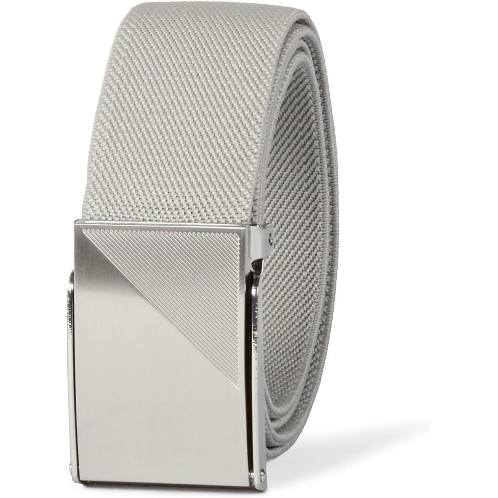 image:imageAmazon Essentials Mens Stretch Web Golf Belt with Tactical Plaque BuckleGrey