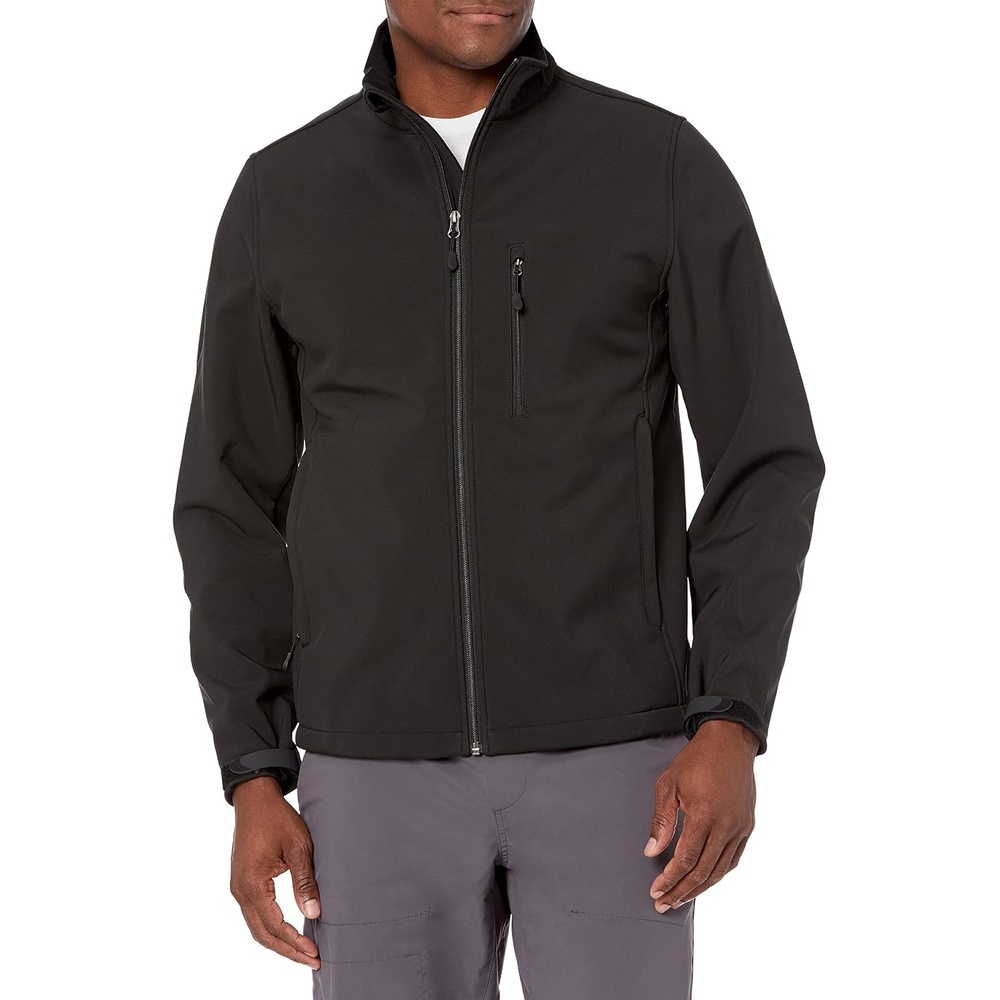 image:imageAmazon Essentials Mens WaterResistant Softshell JacketBlack