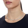 Amazon Essentials 5mm Plated Figaro Chain for Men or Women(Silver)