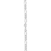 Amazon Essentials 5mm Plated Figaro Chain for Men or Women(Silver)