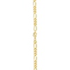 Amazon Essentials 5mm Plated Figaro Chain for Men or Women(Yellow Gold)