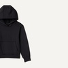 Amazon Essentials Boys’ Active Performance Stretch Knit Lightweight Hoodie Sweatshirt(Black)