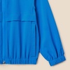 Amazon Essentials Boys’ Active Performance Stretch Woven Full-Zip Athletic Hoodie Jacket, Moisture-Wicking, Breathable(Blue)