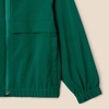 Amazon Essentials Boys’ Active Performance Stretch Woven Full-Zip Athletic Hoodie Jacket, Moisture-Wicking, Breathable(Dark Green)
