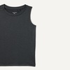 Amazon Essentials Boys’ Tech Stretch Moisture-Wicking Quick Dry Tank Top, Multipack(Black/Heather Graphite)