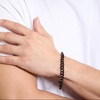 Amazon Essentials Men’s 8″ Black Chain Bracelet(Cable)
