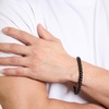 Amazon Essentials Men’s 8″ Black Chain Bracelet(Curb)