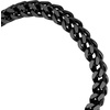 Amazon Essentials Men’s 8″ Black Chain Bracelet(Curb)