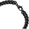 Amazon Essentials Men’s 8″ Black Chain Bracelet(Curb)
