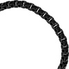 Amazon Essentials Men’s 8″ Black Chain Bracelet(Oval)
