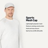 Amazon Essentials Men’s Adjustable Moisture-Wicking Sports Mesh Baseball Cap(Grey)