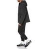 Amazon Essentials Mens Anorak Hooded Quarter-Zip Puffer Coat(Black)