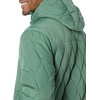 Amazon Essentials Mens Anorak Hooded Quarter-Zip Puffer Coat(Sage Green)