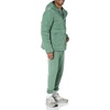 Amazon Essentials Mens Anorak Hooded Quarter-Zip Puffer Coat(Sage Green)