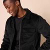 Amazon Essentials Men’s Corduroy Work Jacket (Available in Big & Tall)(Black)