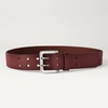 Amazon Essentials Men’s Double Prong Leather Belt(Tan)