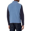 Amazon Essentials Men’s Full-Zip Polar Fleece Insulated Vest (Available in Big & Tall)(Blue Heather)