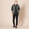 Amazon Essentials Men’s Full-Zip Polar Fleece Insulated Vest (Available in Big & Tall)(Charcoal Heather)