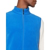 Amazon Essentials Men’s Full-Zip Polar Fleece Insulated Vest (Available in Big & Tall)(Cobalt)