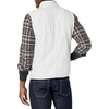 Amazon Essentials Men’s Full-Zip Polar Fleece Insulated Vest (Available in Big & Tall)(Light Grey Heather)