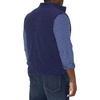 Amazon Essentials Men’s Full-Zip Polar Fleece Insulated Vest (Available in Big & Tall)(Navy)