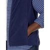 Amazon Essentials Men’s Full-Zip Polar Fleece Insulated Vest (Available in Big & Tall)(Navy)