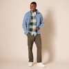 Amazon Essentials Men’s Full-Zip Polar Fleece Jacket with Zippered Pockets for Cold Outdoor Weather (Available in Big & Tall)(Blue Heather)